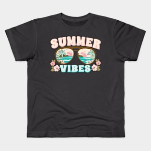 Summer Vibrancy Kids T-Shirt